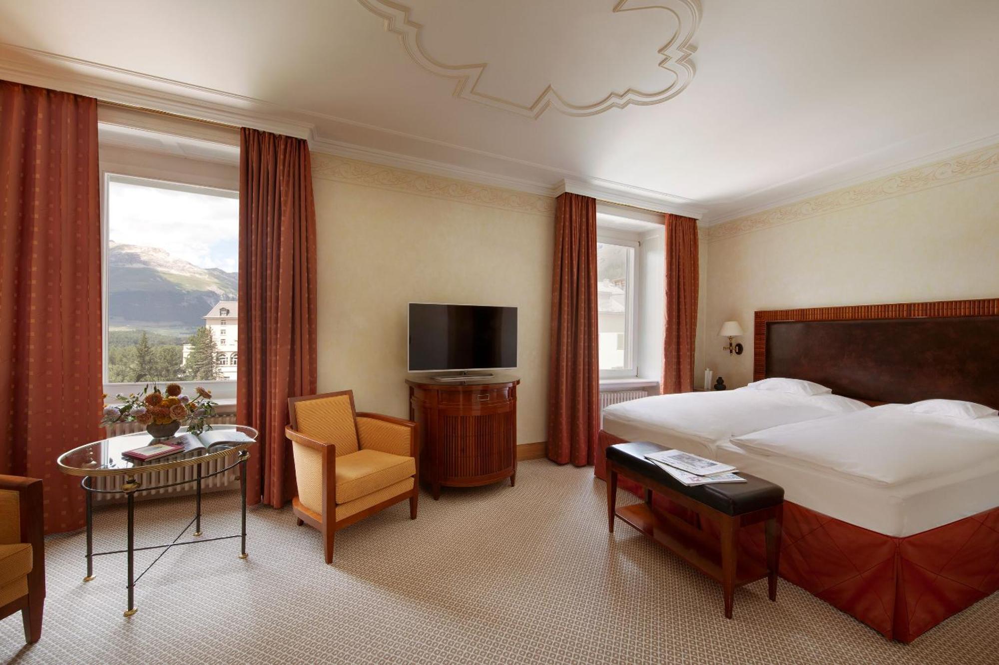 Grand Hotel Kronenhof Pontresina Exteriör bild