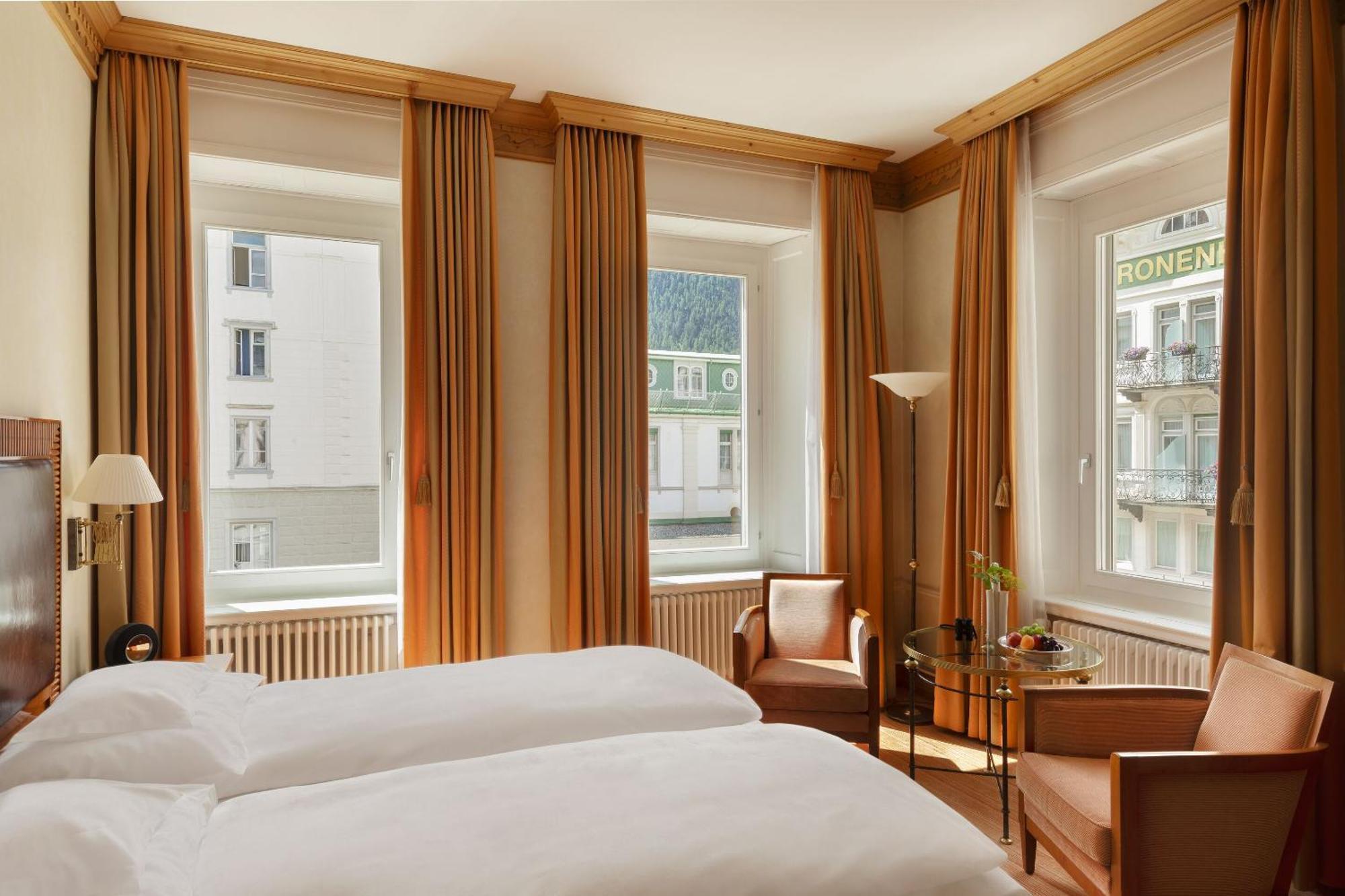 Grand Hotel Kronenhof Pontresina Exteriör bild