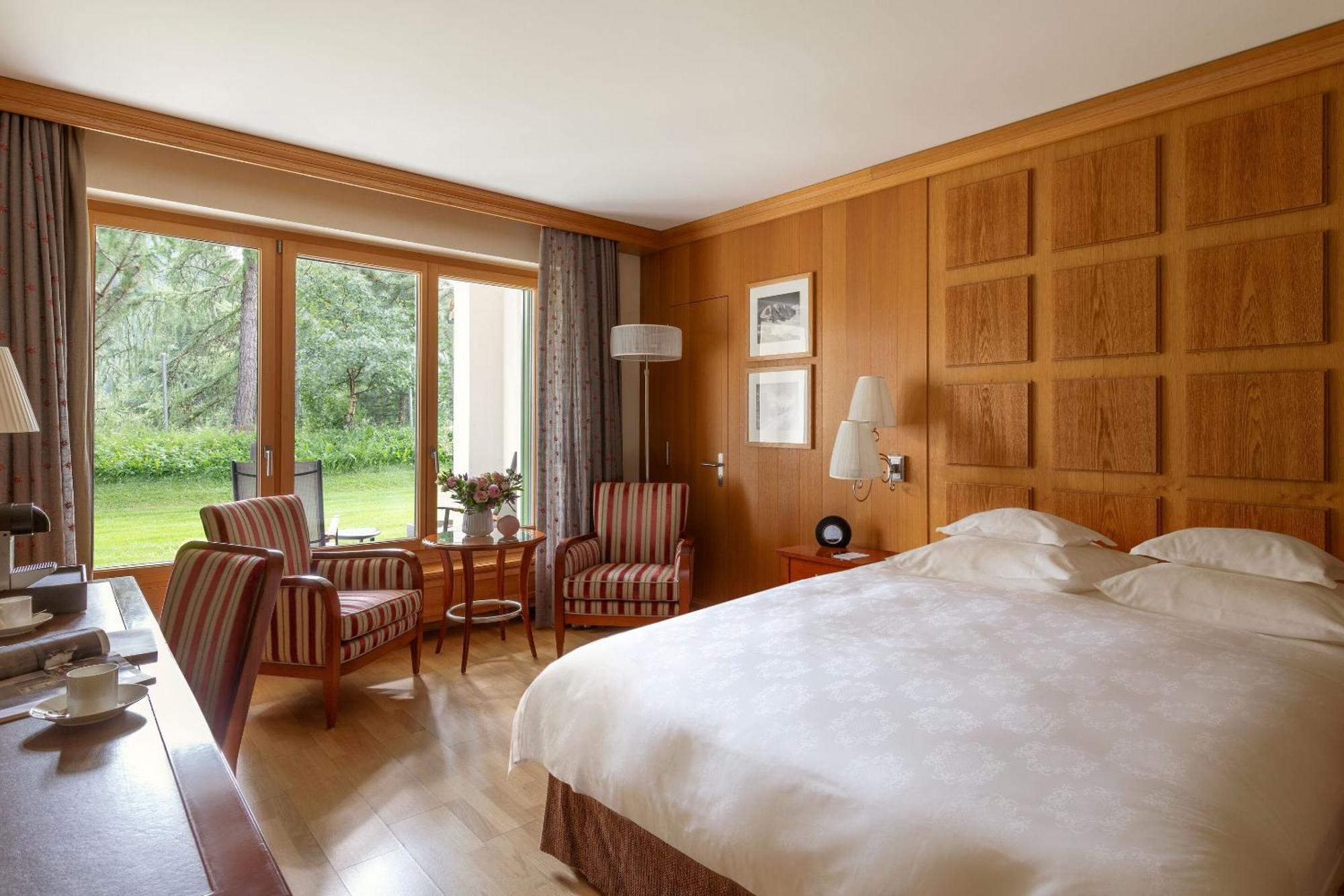Grand Hotel Kronenhof Pontresina Exteriör bild